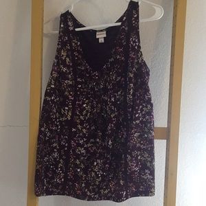 Floral tank top